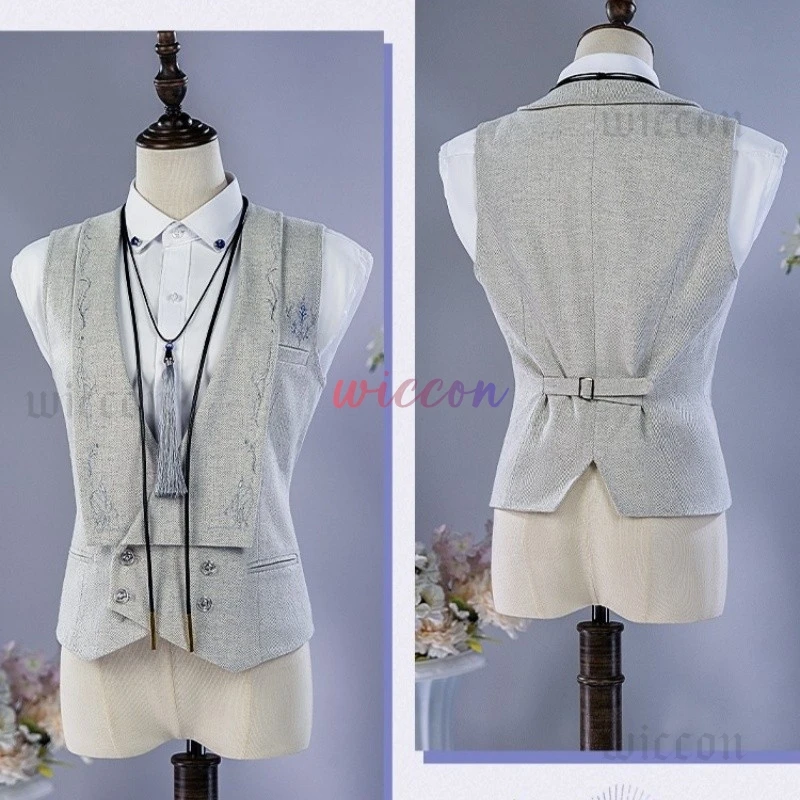 愛とディープスペースザビエル 코스프레衣装ベスト大人カーニバル制服アニメハロウィンパーティー衣装仮装男性ゲームスーツ