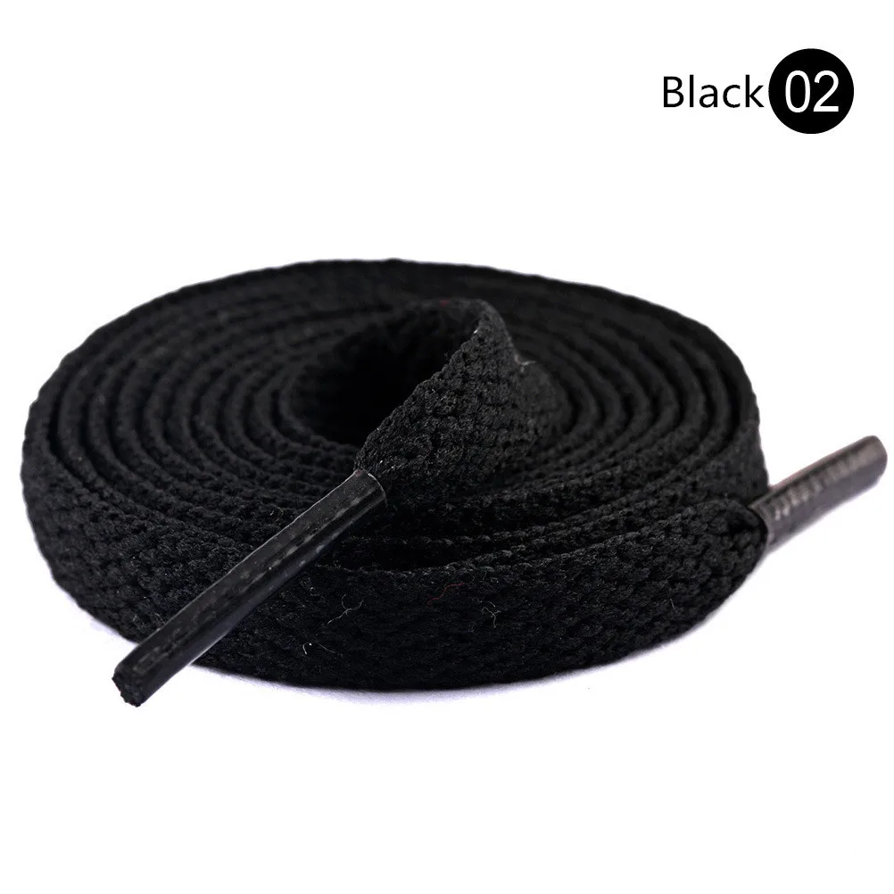 8mm Flache Schnürsenkel Sneaker Schnürsenkel Für Erwachsene Und Kinder Schnürsenkel Stiefel Sport Unisex Schuh Zubehör Großhandel 80/100/120CM – Detail 7