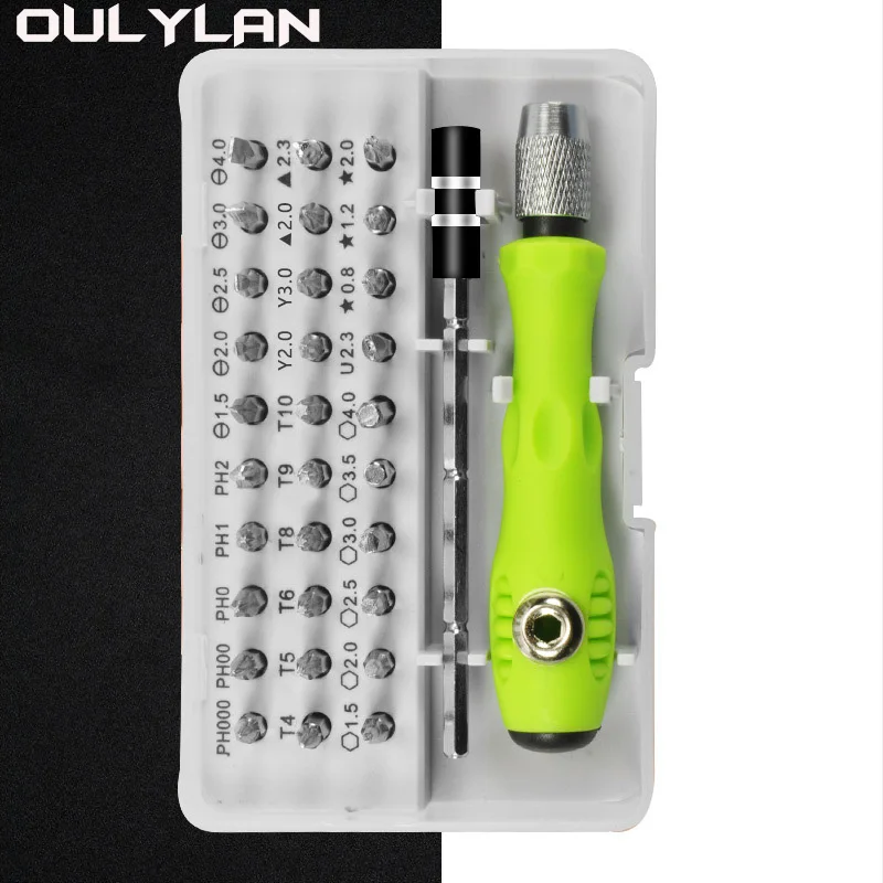 32 in 1 Precision Screwdriver Set Magnetic Phillips Multifunctional Repair Tool Kit for Phone Watch Glasses Manual Screwdriver