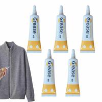 Zipper Lubricant for Clothes 5pcs Lubricant Tube Lubricating Grease Lock Core Lubrication Repair Stuck Easy To Apply  ﻿