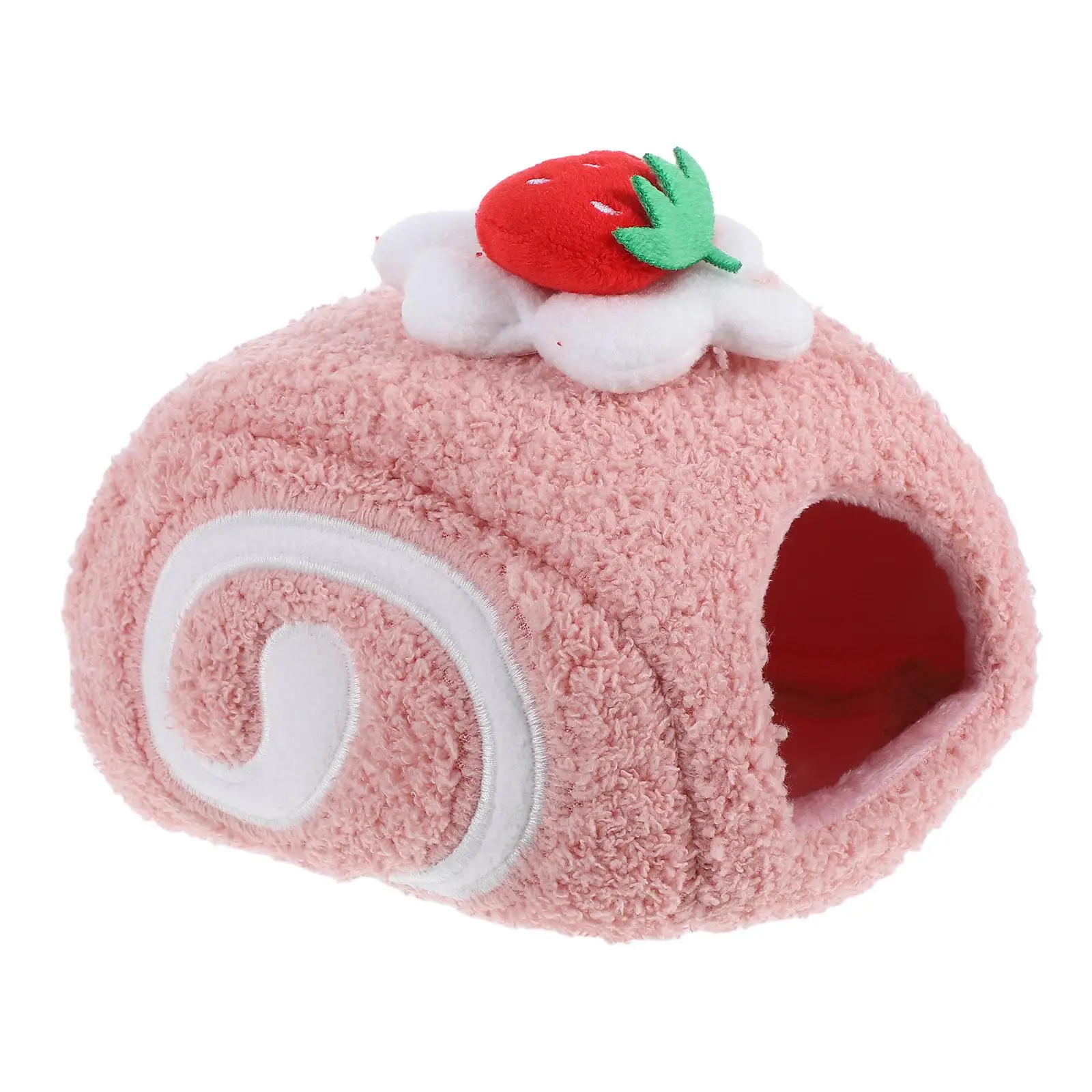 

Hamster Cotton Nest Bed Small Animals Chinchilla Cage Accessories Hideaway House