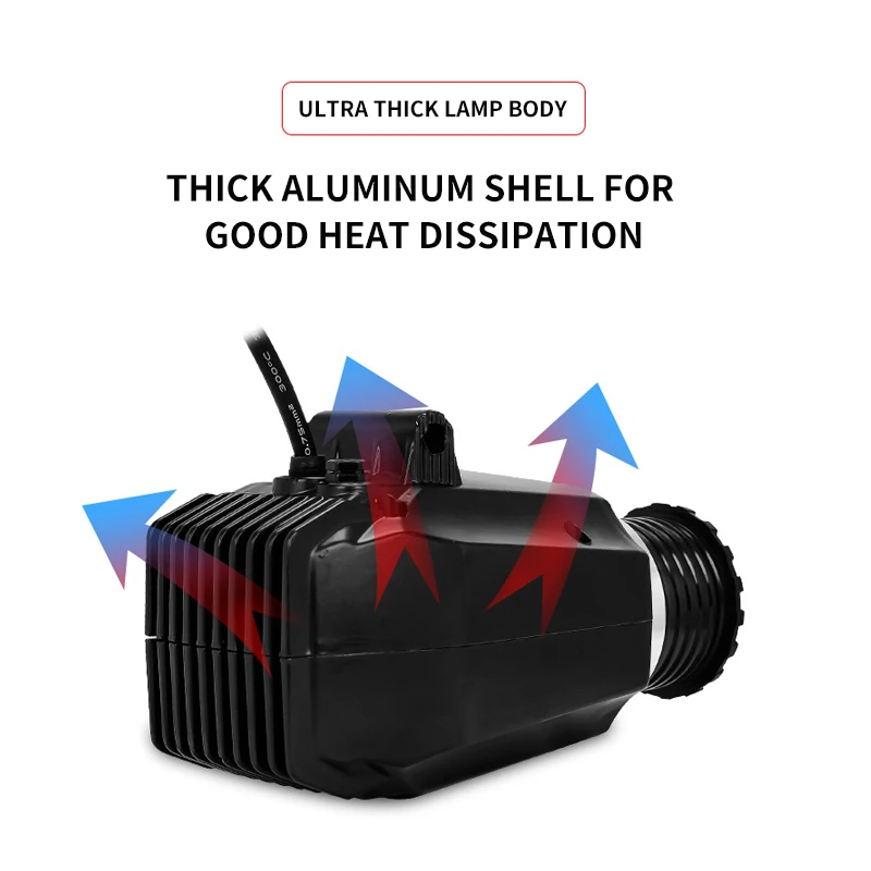 Hot 20W IP67 Waterproof Safety Warning Projector Lamp with  Logo Projection Safety Projector for Forklift Construction Vehicles