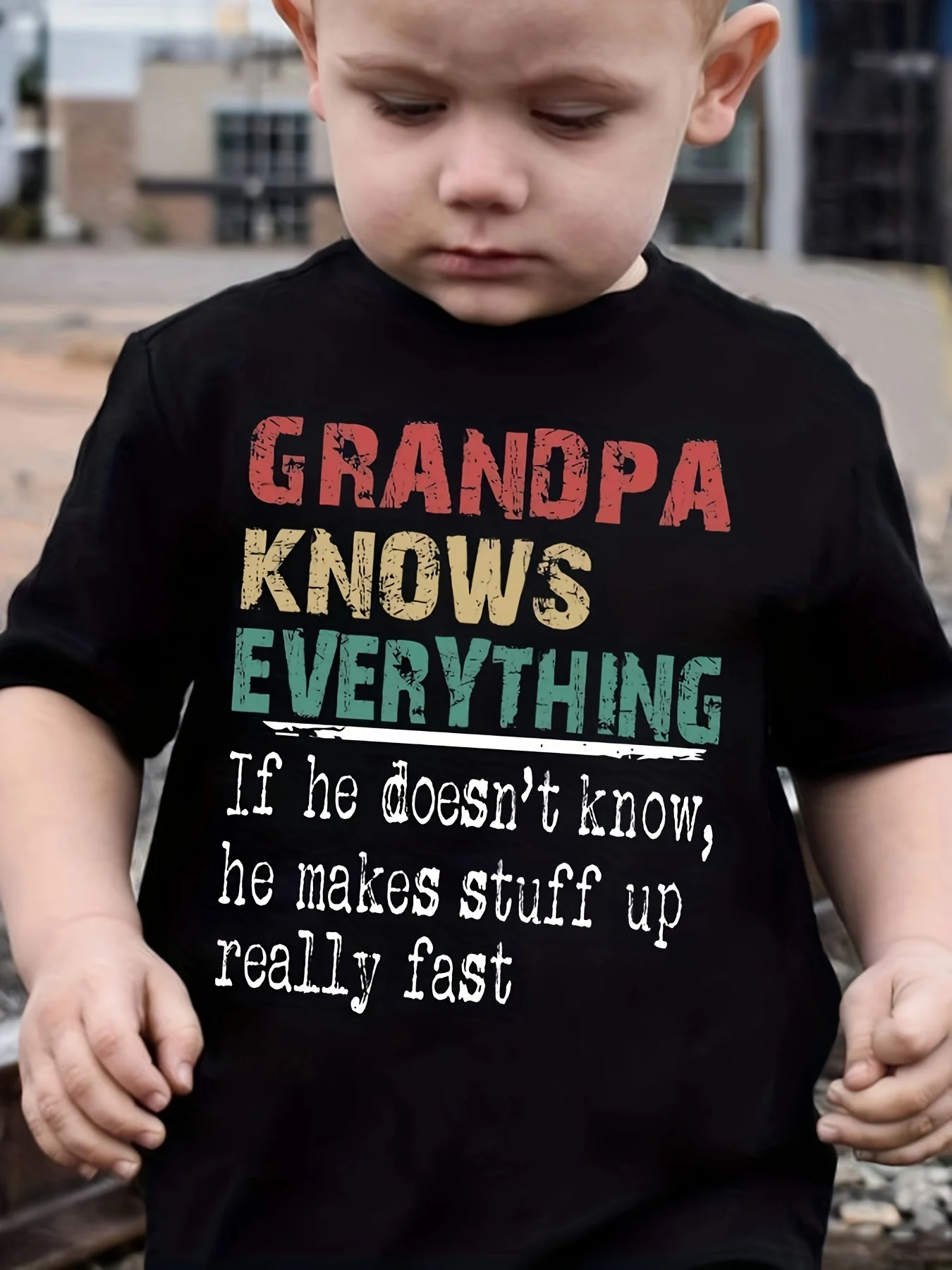 

Весенне-летняя модная детская футболка для мальчиков. Симпатичная футболка с коротким рукавом с буквенным принтом, универсальный повседневный топ