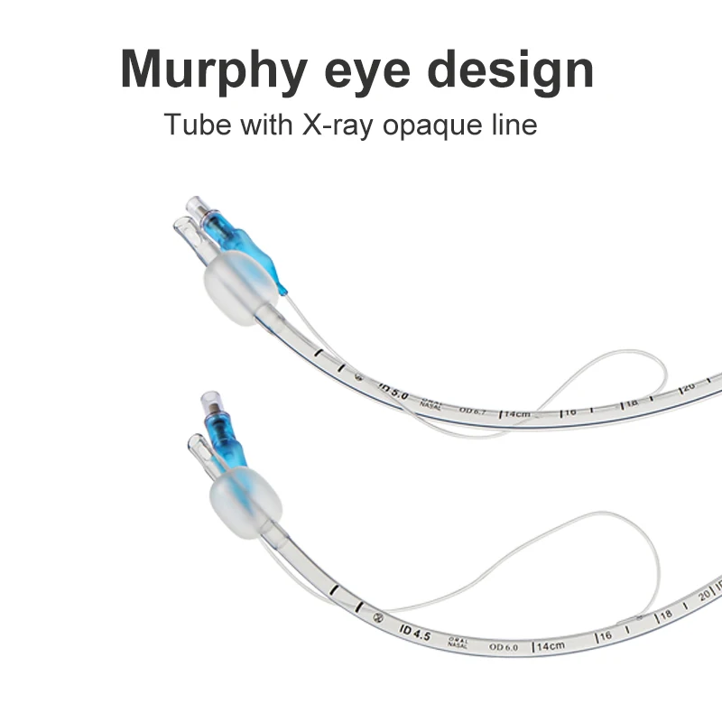 Califed Endotracheal Tube Disposable PVC Sterile Oral Nasal Endotracheal Tube All Sizes Tracheal Tube with Cuff Wholesale