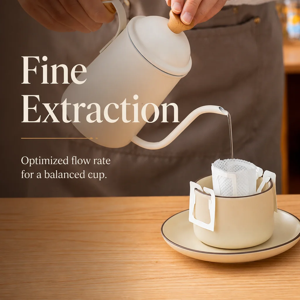 Portable Drip Coffee Paper Bag Hanging Ear Espresso Coffee Accessories Tea Breaking Tools Disposable Coffee Filter Bag