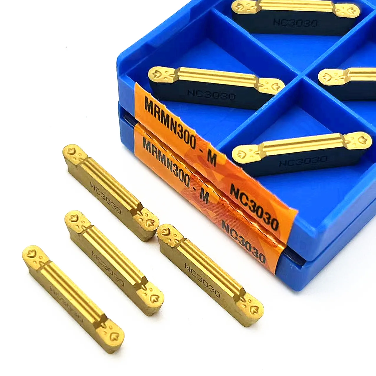 MRMN300 NC3030 PC9030 10 قطعة التصنيع باستخدام الحاسب الآلي تجهيز المعادن مخرطة أجزاء MRMN300 NC3030 PC9030 نهاية طحن القاطع كربيد تحول أداة