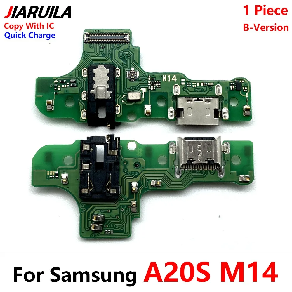 50Pcs，Tested USB Micro Charger Charging Port Dock Connector Board Flex For Samsung A10S A20S A30S A50S A21S A01 A03 Core A02S