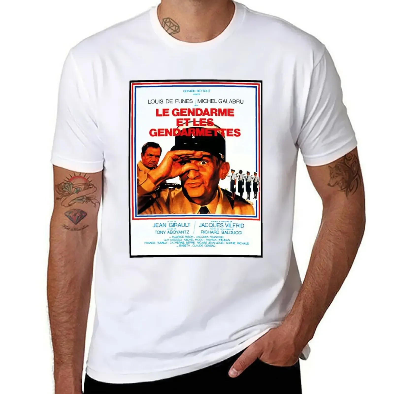 Nous Irons Deauville We Will Go To Deauville 1962 Louis De Funes Comedy Movie Poster Classic TShirt funny vintage graphic outfit