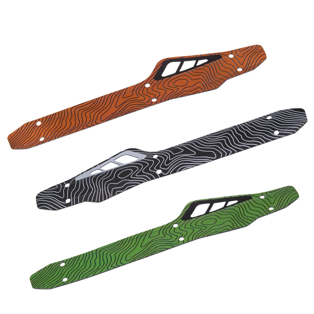 

2 Sets of Plastic Bike Chain Protector Useful Chain Affixed Stickers Mountain Bike Chain Protector (Green)