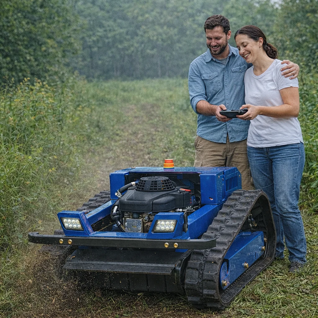 

Customized CE/EPA Certified Mini Lawn Mower Hot Selling Remote Control Featuring Engine Motor Core Components