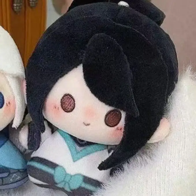10CM Valorant Clove Niedlicher Plüsch-Schlüsselanhänger mit Seestern-Design, Cosplay-Spielzeug, Rucksack-Ornament, Geschenk