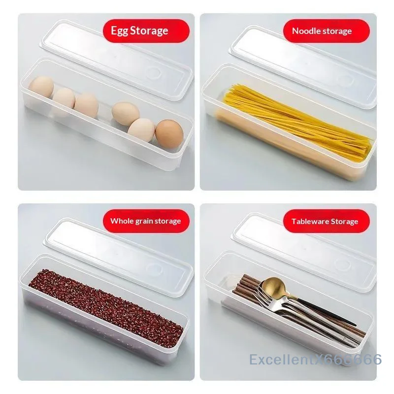 Clear BPA Free Herb Storage Container for Refrigerator Food Fresh Keeping Box for Kitchen Veggies Organization