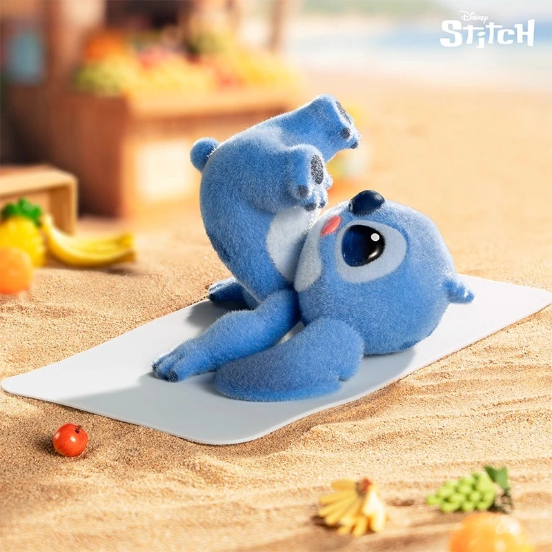 Disney Stitch Yoga Series Blind Box, schattige verzamelfiguren met meerdere poses, bureaudecoratie cadeau, officiële verzamelset