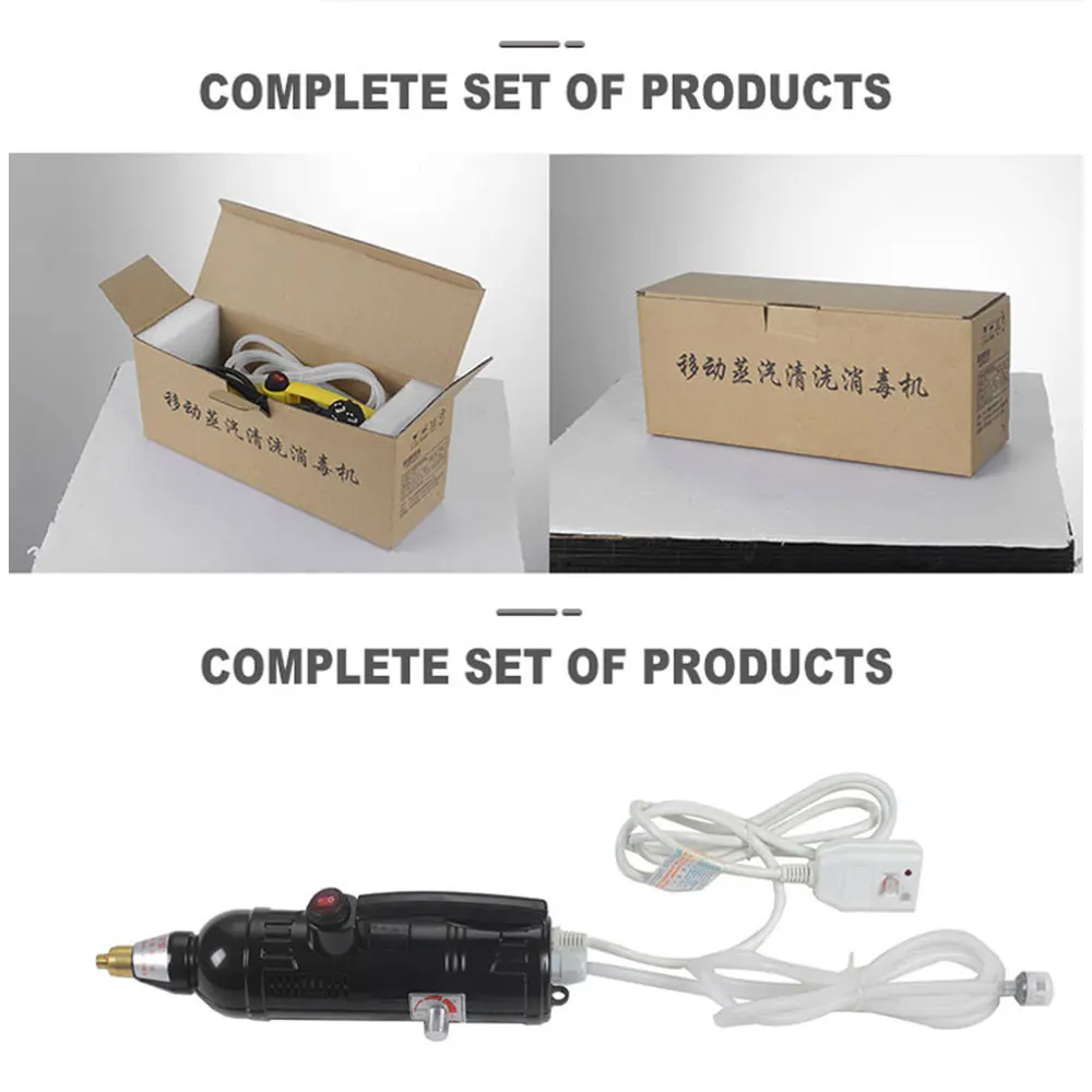 220V Electric Steaming Cleaner High Temperature And Pressure Steam Cleaner For Hood Air Conditioner Kitchen Tool Steaming Clean