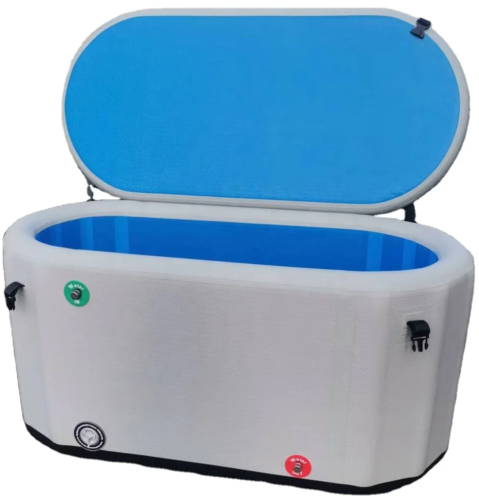 

Unisex Portable Tub Foldable Drop Stitch Freestanding Ice Bathtub