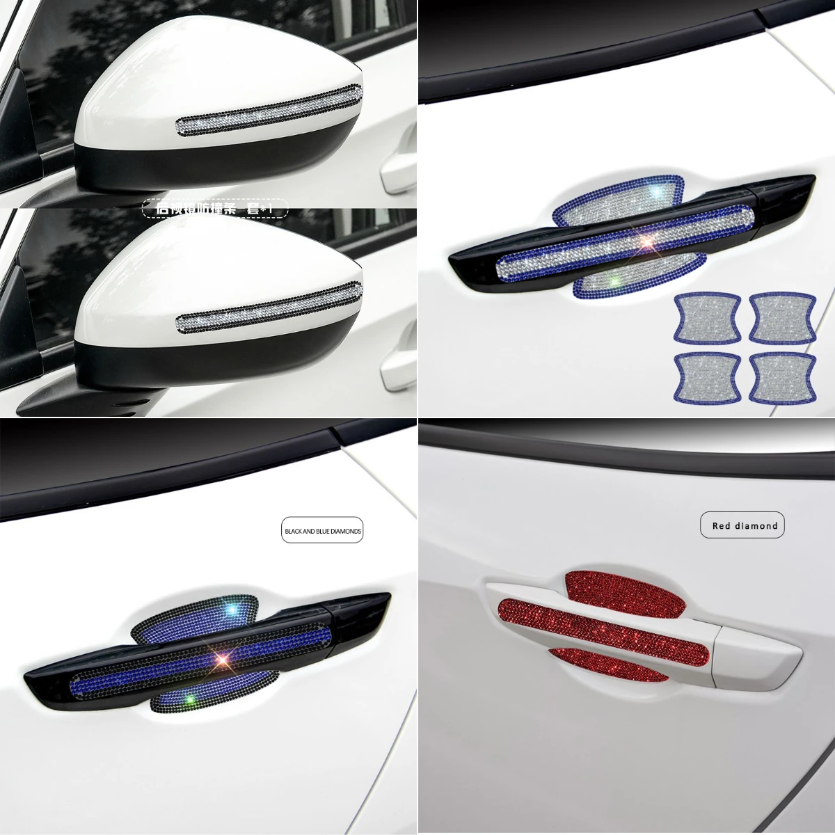 

Car Door Handle Door Bowl Sticker Protection Car For Volvo XC60 XC40 XC90 S90 V60 XC20 S60 V90 C40 Recharge Polestar 2