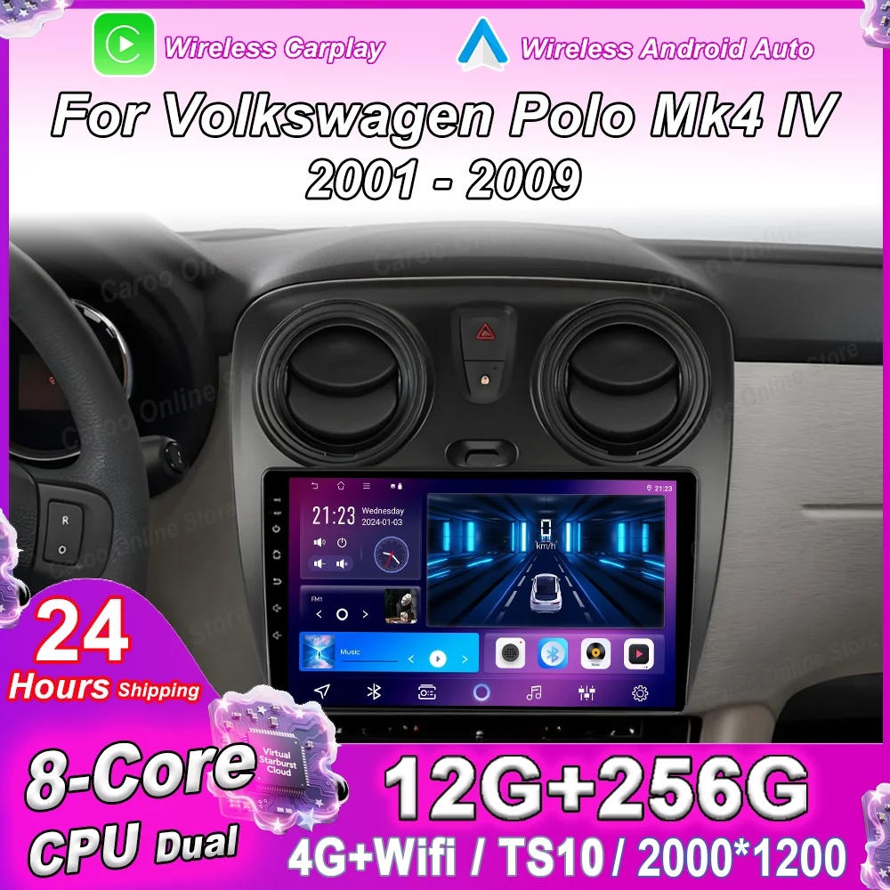 

4G Carplay Android Auto Radio For Renault Lodgy 2021 Dokker 2012 - 2020 Auto Multimidia Player QLED Screen 2din Stereo Head Unit