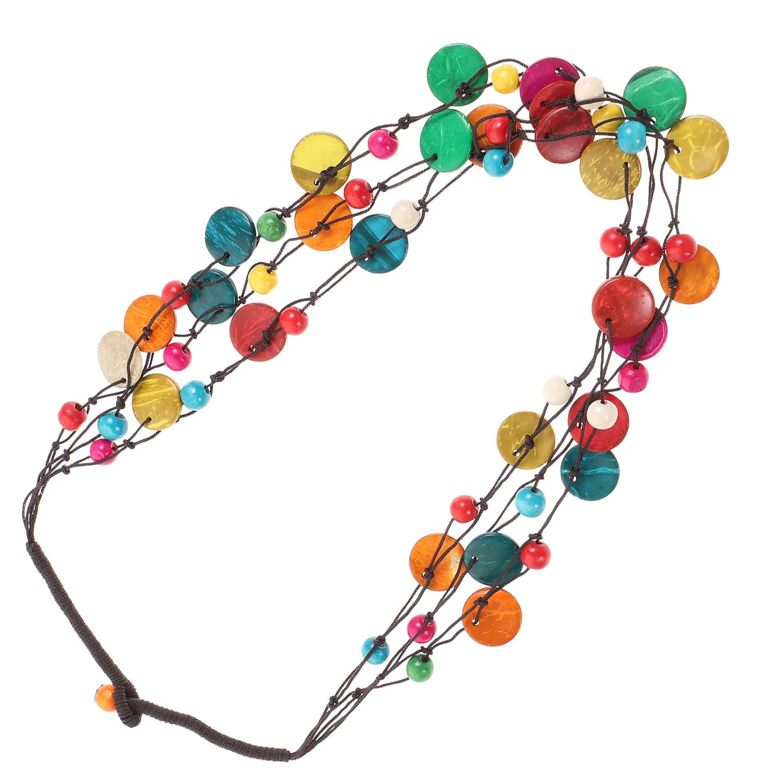 

Vintage Coconut Shell Necklace Women Bohemia Style Pendant Fine Craftsmanship Collarbone Chain Beads Jewelry For Ladies