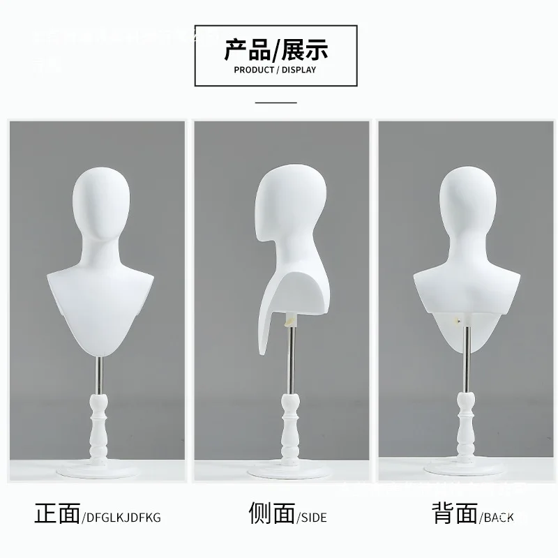 Necklace COS Wig Hat Holder Scarf Prop Brooch Plug Head Mould Display Stand