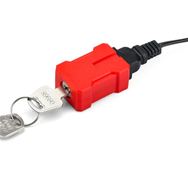 ABKO-Electrical Cord Lockout Tagout Locks Energy Isolation Locks Electrical Shutdown Tools