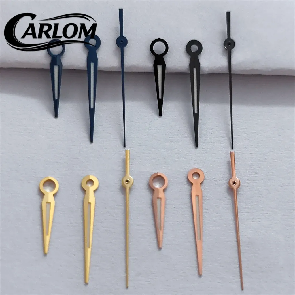NH Watch Hands For NH35 NH36 NH38 NH39 NH70 Movement Green Luminous High Quality Watch Accessories Silver Gun Blue Gold