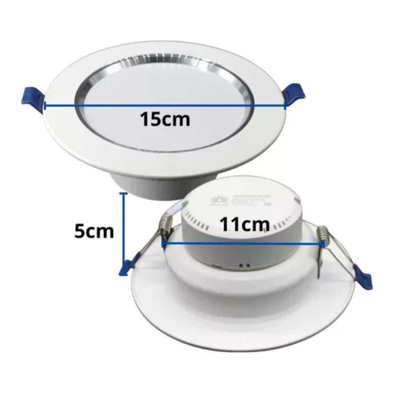 Luz acetinada de 12 W construída – Navio versátil, parede, luminária pendente