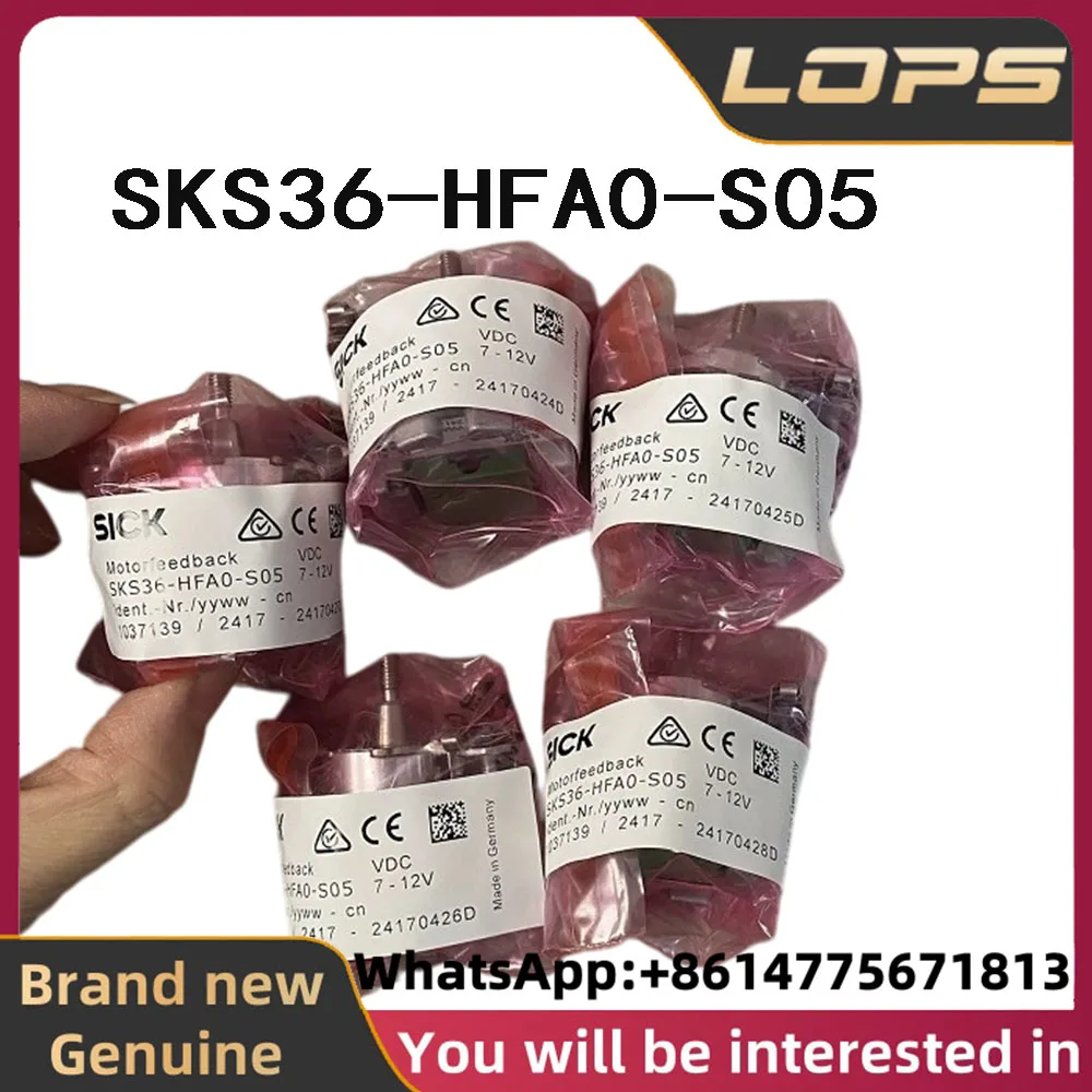 SKS36-HFA0-S05 SICK Single-turn absolute encoder 1037139, brand new genuine, In stock，welcome consult