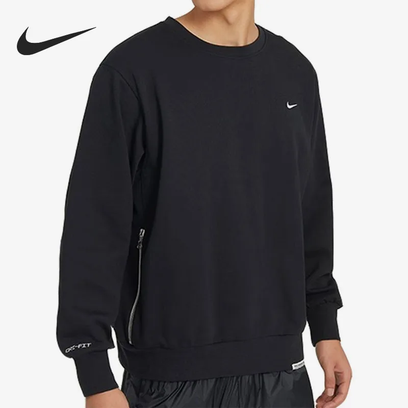 Nike Autumn New Men's Sports and Leisure Simple Pullover Sweater DQ5821-010