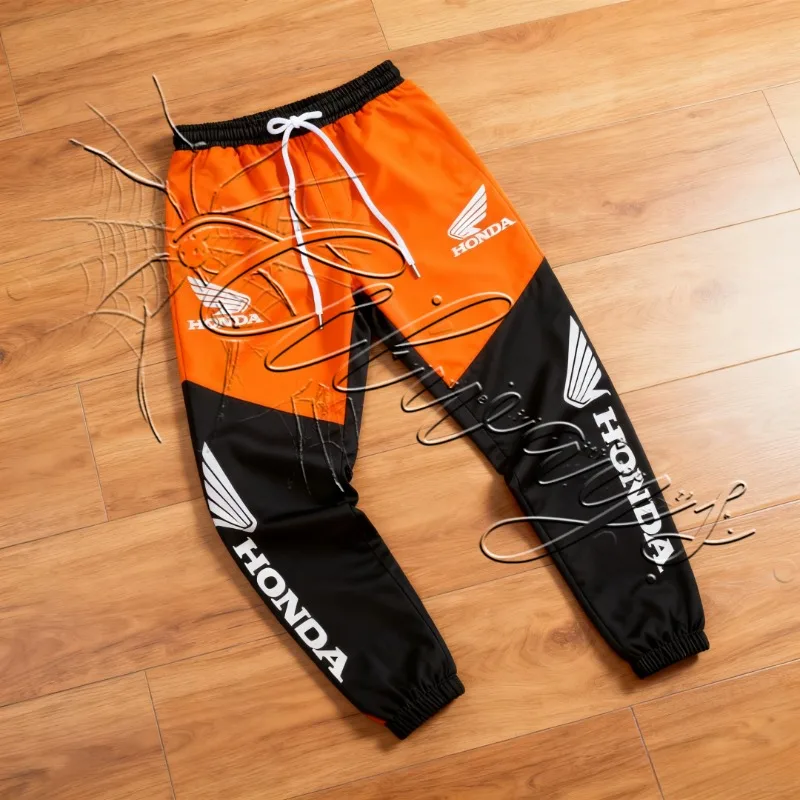 

2026Summer Best-selling Honda Racing Motorcycle Pants Men's Sports Breathable MOTO Off-road Enthusiast Pants Mountain Bike Pants