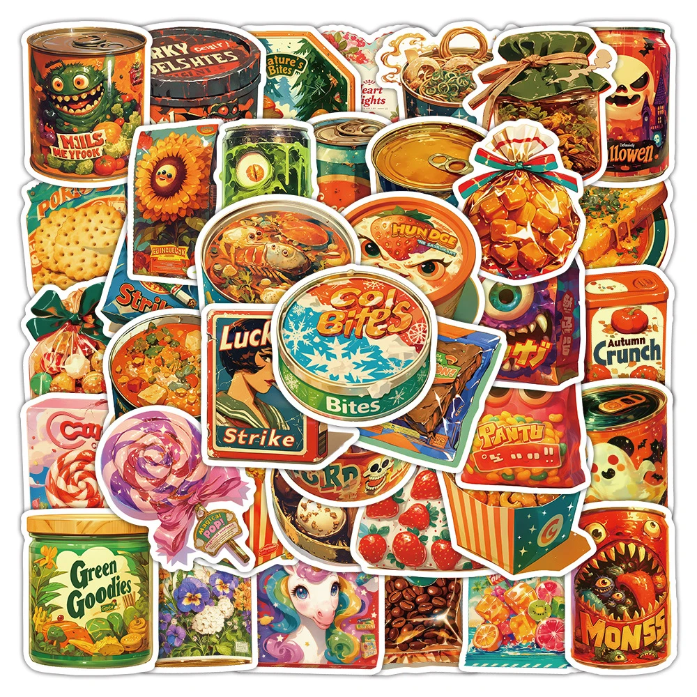 10/30/50 Buah Stiker Kemasan M - American Food Y Snacks ulasan dan harga