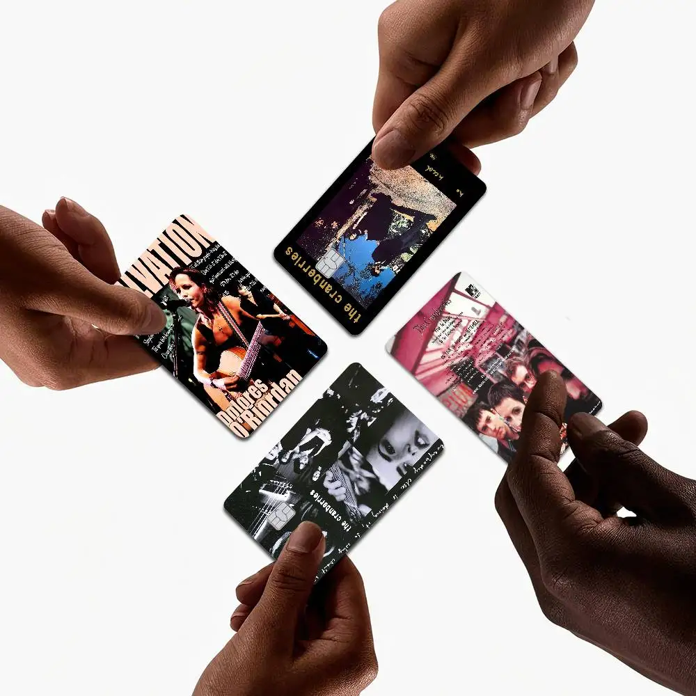 

The-Cranberries Band 100% Hot Sale Amine Credit Debit Bank Card Bus Card Film Skin Sticker