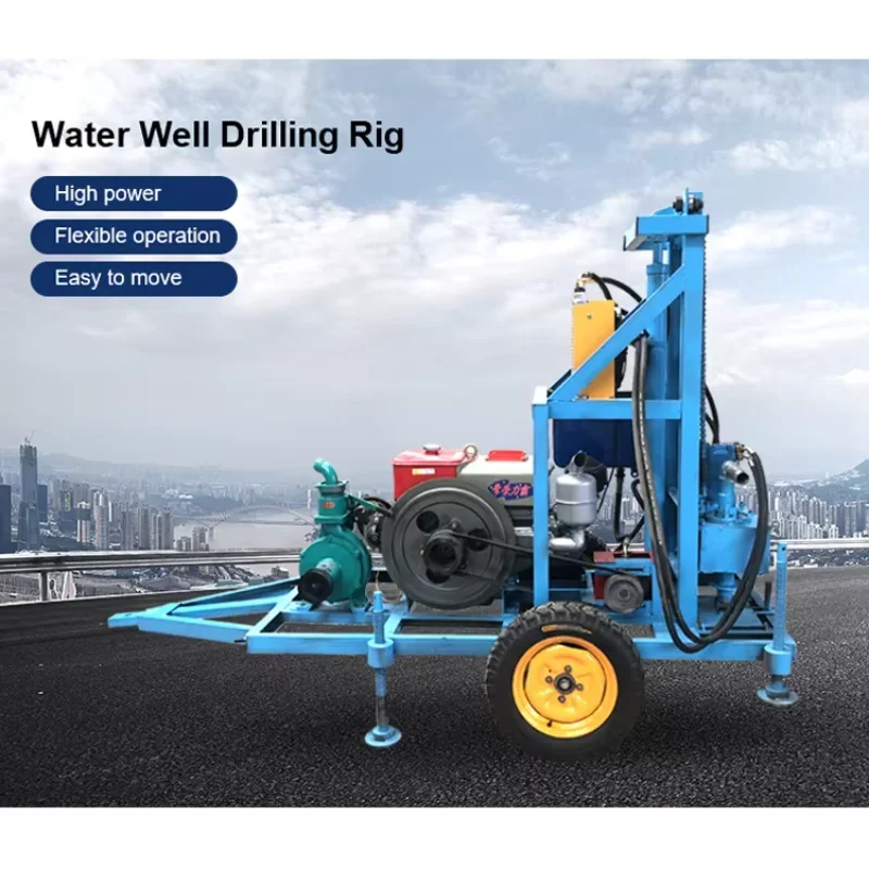 Truck Mounted Water Well Drilling Machine Manufacture Excellent Technical Team Hydraulic Crawler  for Sale Philippine