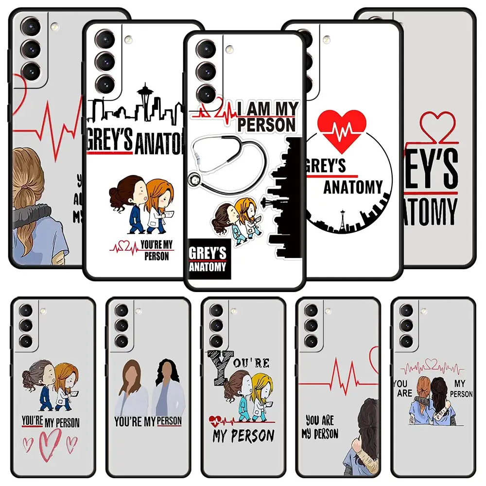 האנטומיה אתה במקרה טלפון אישי עבור גלקסיה samsung s24 s23 s22 s20 אולטרה s21 fe 5g s10 אולטרה s9 בתוספת s10e s8 כיסוי רך