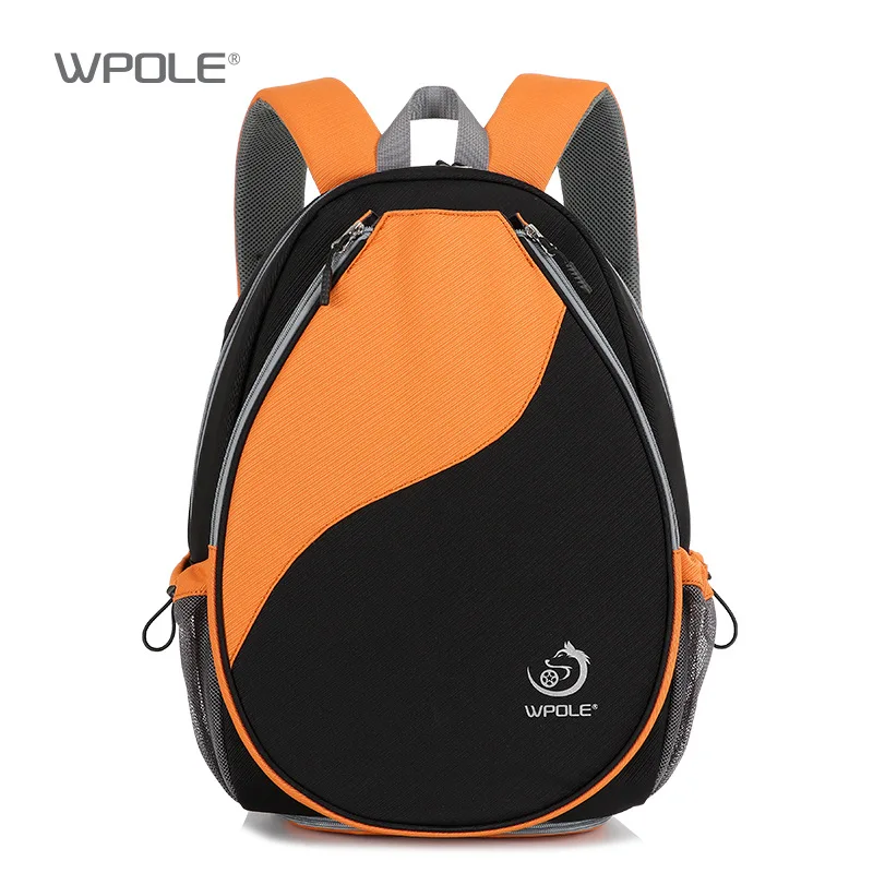 WPole New 2023 Tennis Backpack Colored Badminton Bag Independent Shoe Warehouse Large Capacity Soft Racquet Bag