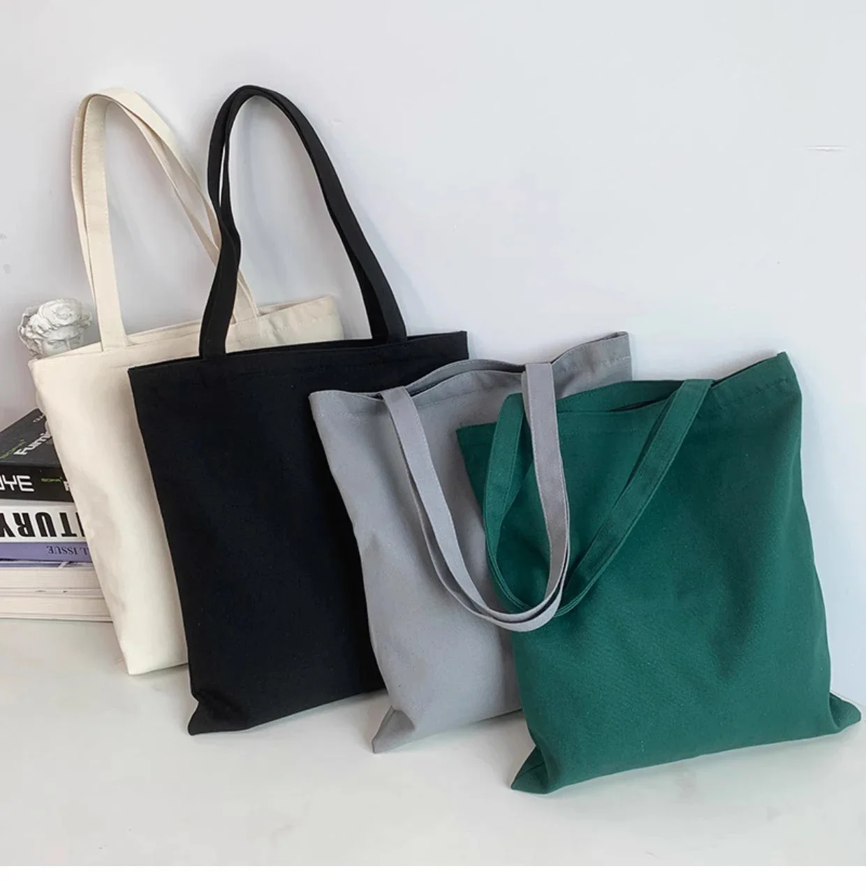 canvas bag cotton shopping tote bag daily bag canvas tote  bags with free shipping  beach bag canvas bag  reusable shopping bag