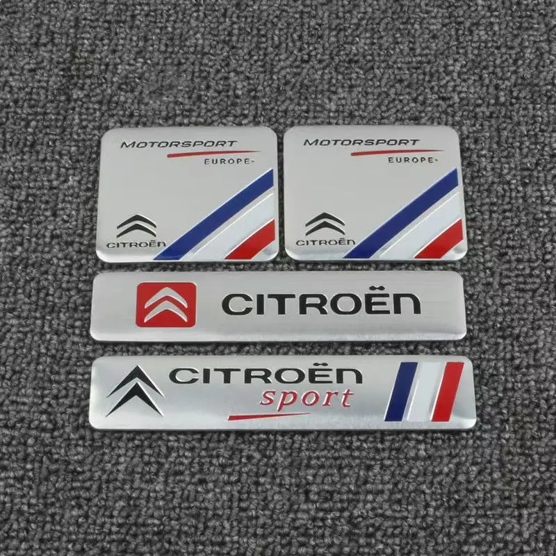 Estilo do carro emblema emblema decoração do corpo do carro adesivo para citroen c3 c4 c5 berlingo saxo c4l xsara picass c-elysee c-crosser