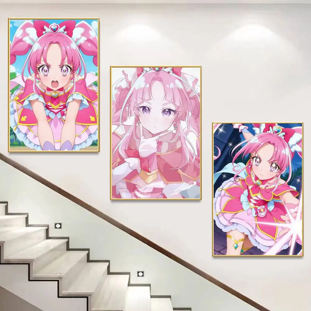K-Kobayashi Mikuru Cure Mystique Poster HD Self Adhesive Waterproof Wall Art Ideal for Home Office Dorm Gift
