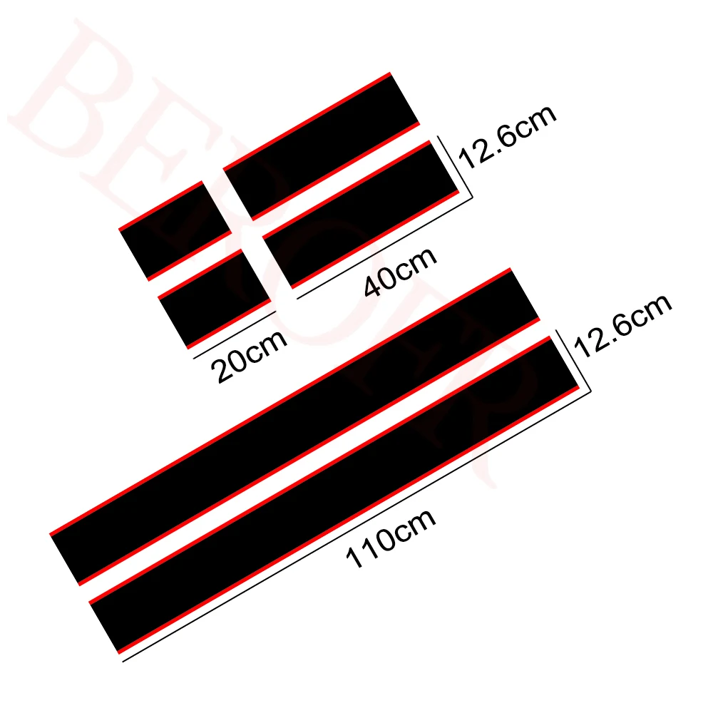 Car Engine Hood Rear Trunk Stripe Sticker Vinyl Decals For Mini Cooper One S JCW R56 R57 R58 F54 F55 F56 Hactchback Accessories