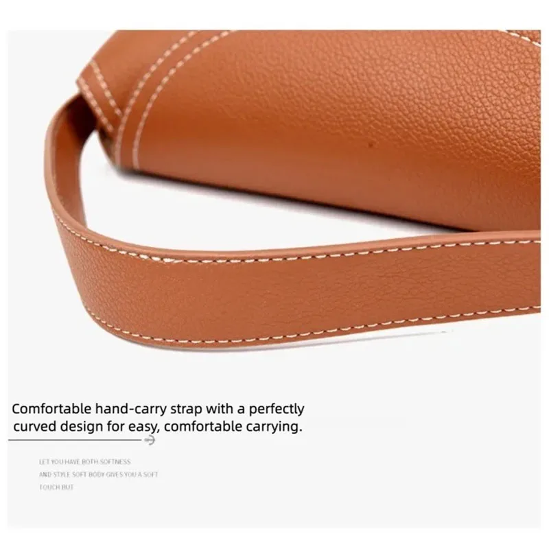 حقيبة كتف نسائية جديدة لعام 2025، حقيبة حمل كبيرة عصرية، حقيبة كروس بسيطة، حقيبة ركاب راقية، حقيبة حمل بلون سادة