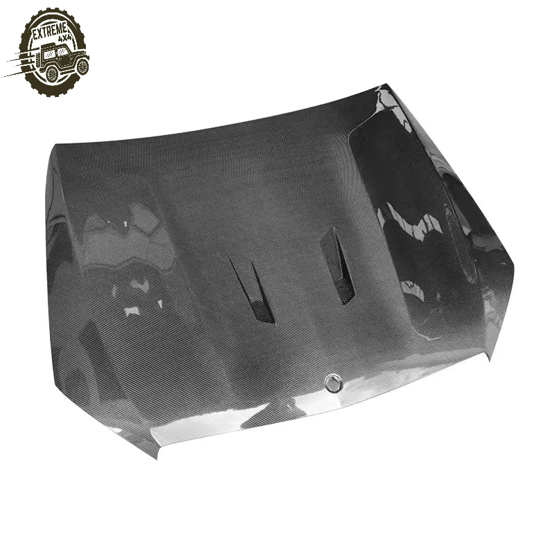 2015-2021 Carbon Fiber Engine Hood for BENZ W205 C Class Bonnet Auto Parts Carbon Fiber Hood