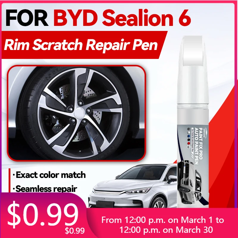 

Ручка-корректор для ремонта лакокрасочного покрытия автомобиля, аксессуар для BYD Sealion 6 2023-2025, цвет Azure Blue Baltic Bl