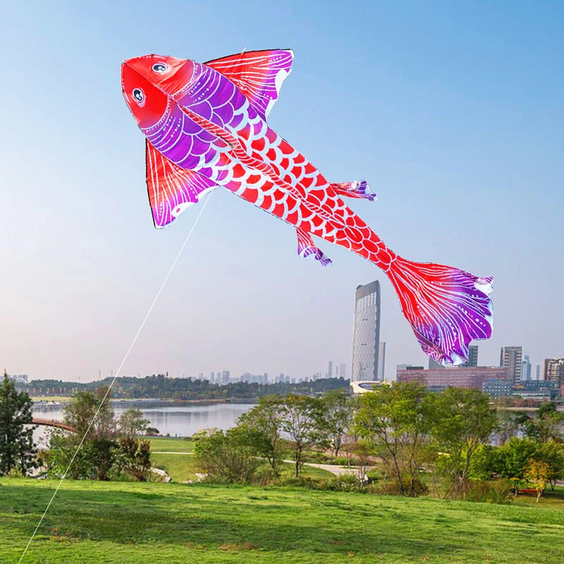 free shipping new fish kites giant kites for adults professional winds kites ripstop fabric Kite flying Outdoor toys koi fish