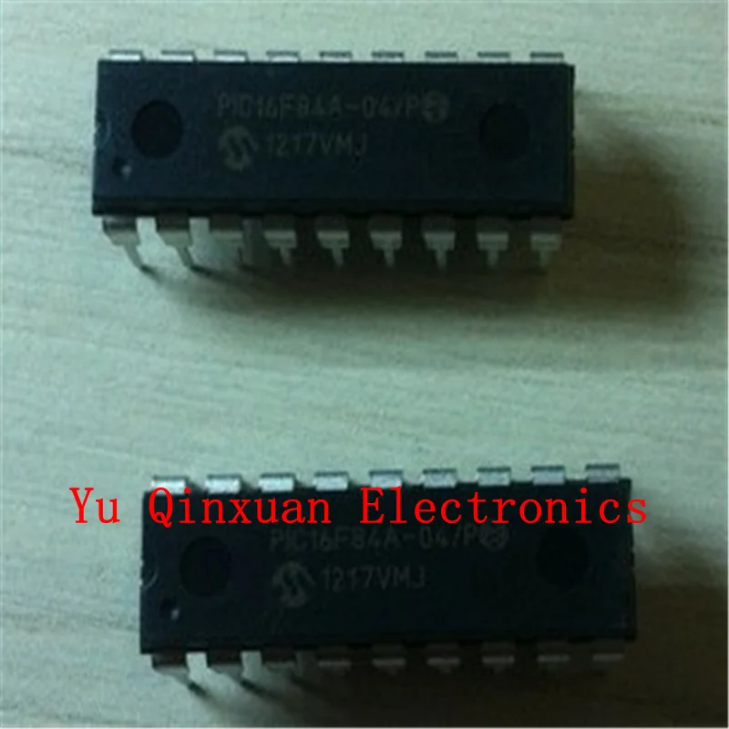 PIC16F84A-04/P PDIP-18 Microcontroller, 8-bit, flash memory, PIC16F, 4MHz, 1.75KB, new original stock