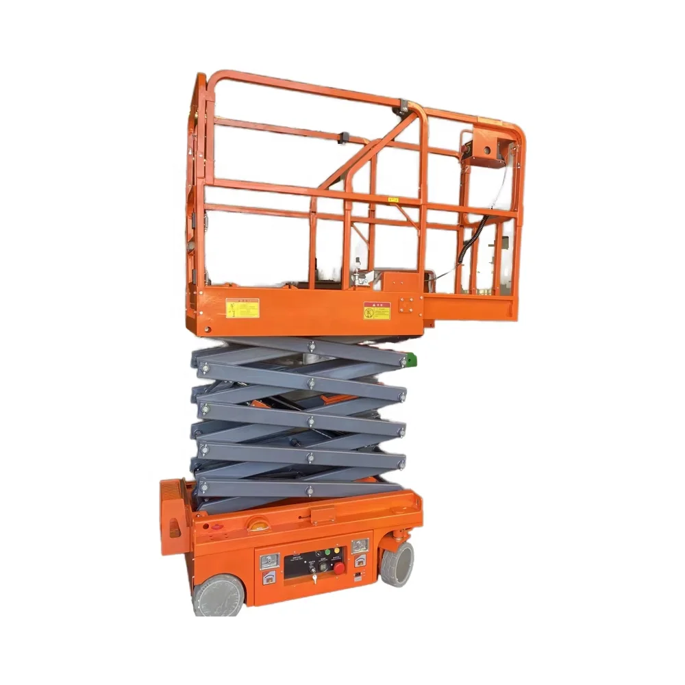 Mini Mobile Lifting Platform Portable Aluminum Air Scissor Working Platform