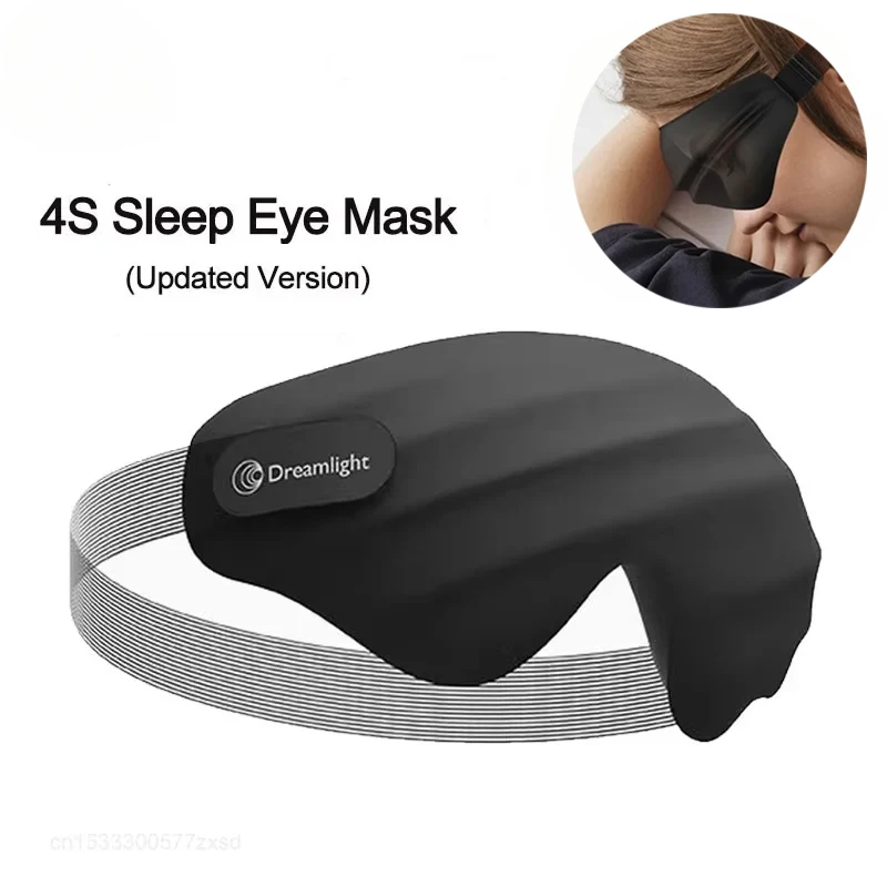 Masque pour les yeux Dreamlight 2/3/4S, aide au sommeil stéréoscopique 3D pour hommes, femmes, adultes, pour dormir, bloquer la lumière, bandeau de voyage