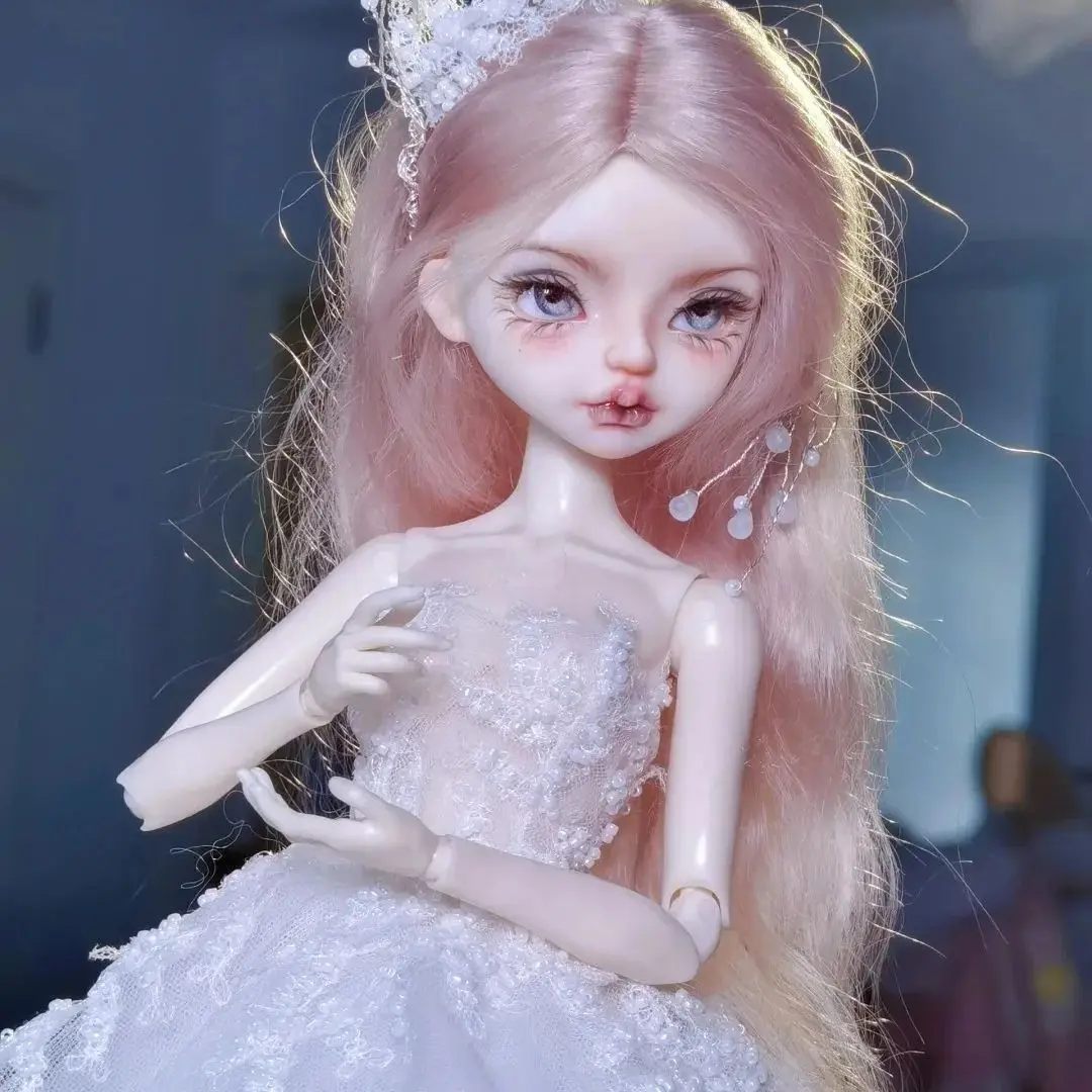

2025 New 25cm tall girl 1/6 doll BJD doll SD Premium resin divine girl resin toy gift Dark spot make up gift