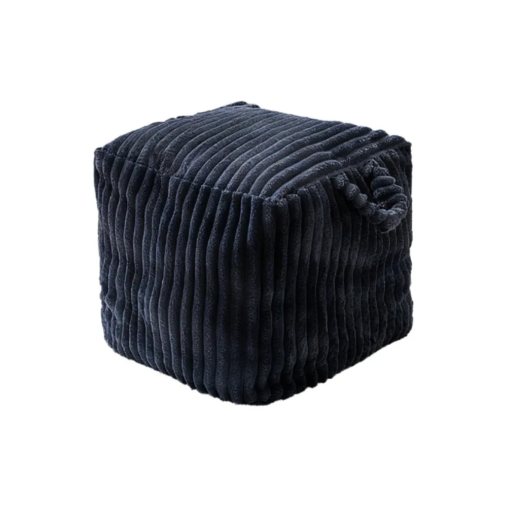 

Многофункциональная фланелевая сумка для хранения одежды, пушистая сумка для хранения с ручкой, складной удобный табурет с наполнителем для гостиной