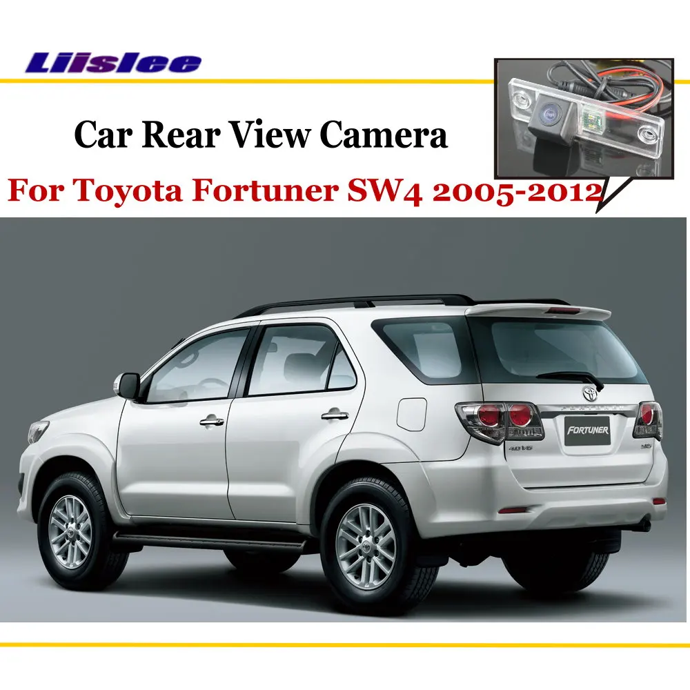 

For Toyota Fortuner SW4 2005-2012 Car Rearview Rear View Camera Backup Back Parking AUTO HD CCD CAM Accessories Kit