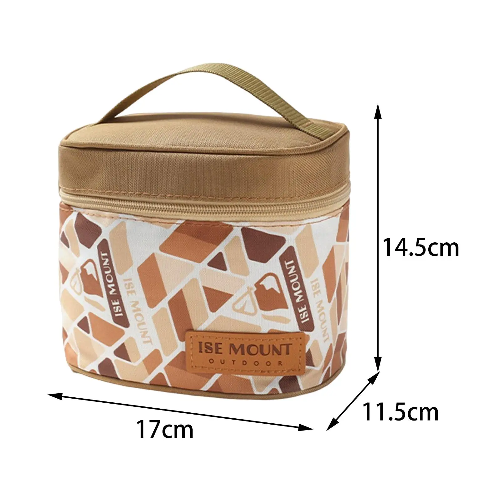 Portable Spice Pouch for Camping Kitchen Accessories Oxford Cloth Seasoning Storage Bag with Bottles for Picnic BBQ Backpacking