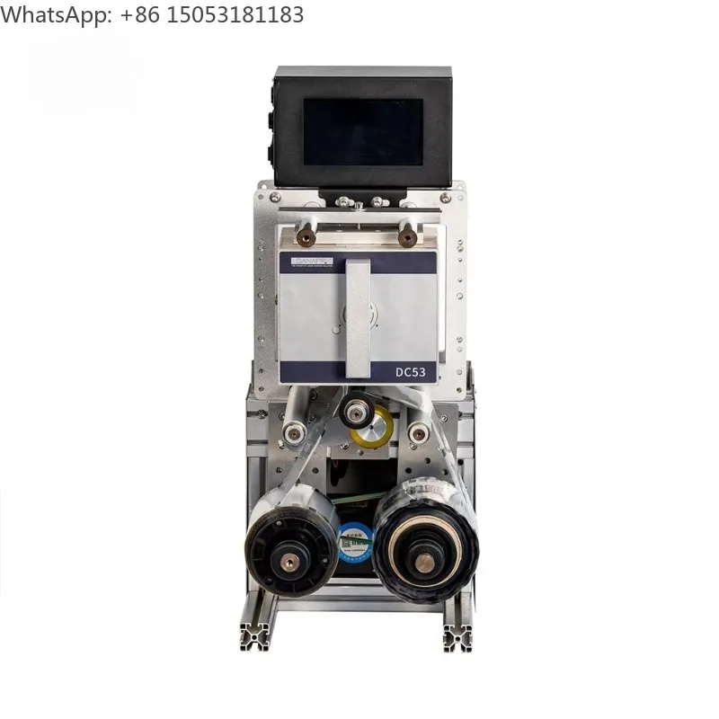 Transfer Overprinter 300DPI 32mm Printing Width Ribbon Coding Machine